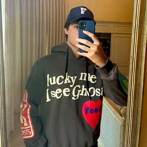 LUCKY ME I SEE GHOSTS hoodie